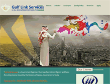 Tablet Screenshot of gulflinkservices.com